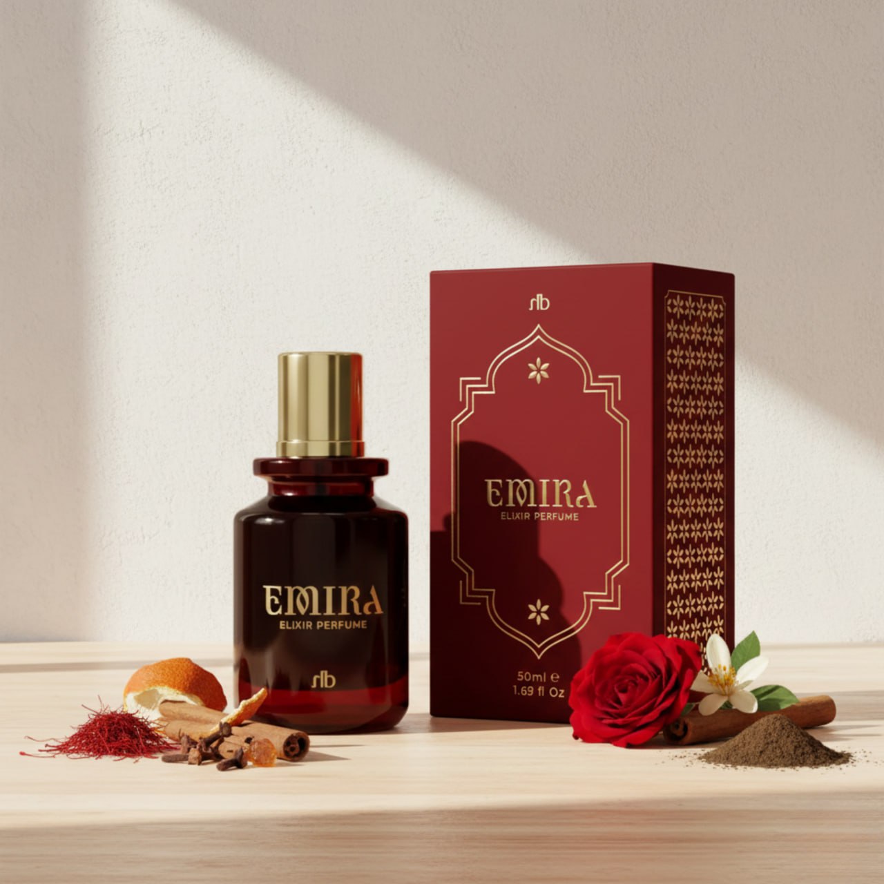 EMIRA - Halbea - Arabische Reise 50ml - Unisex Duft Elixir