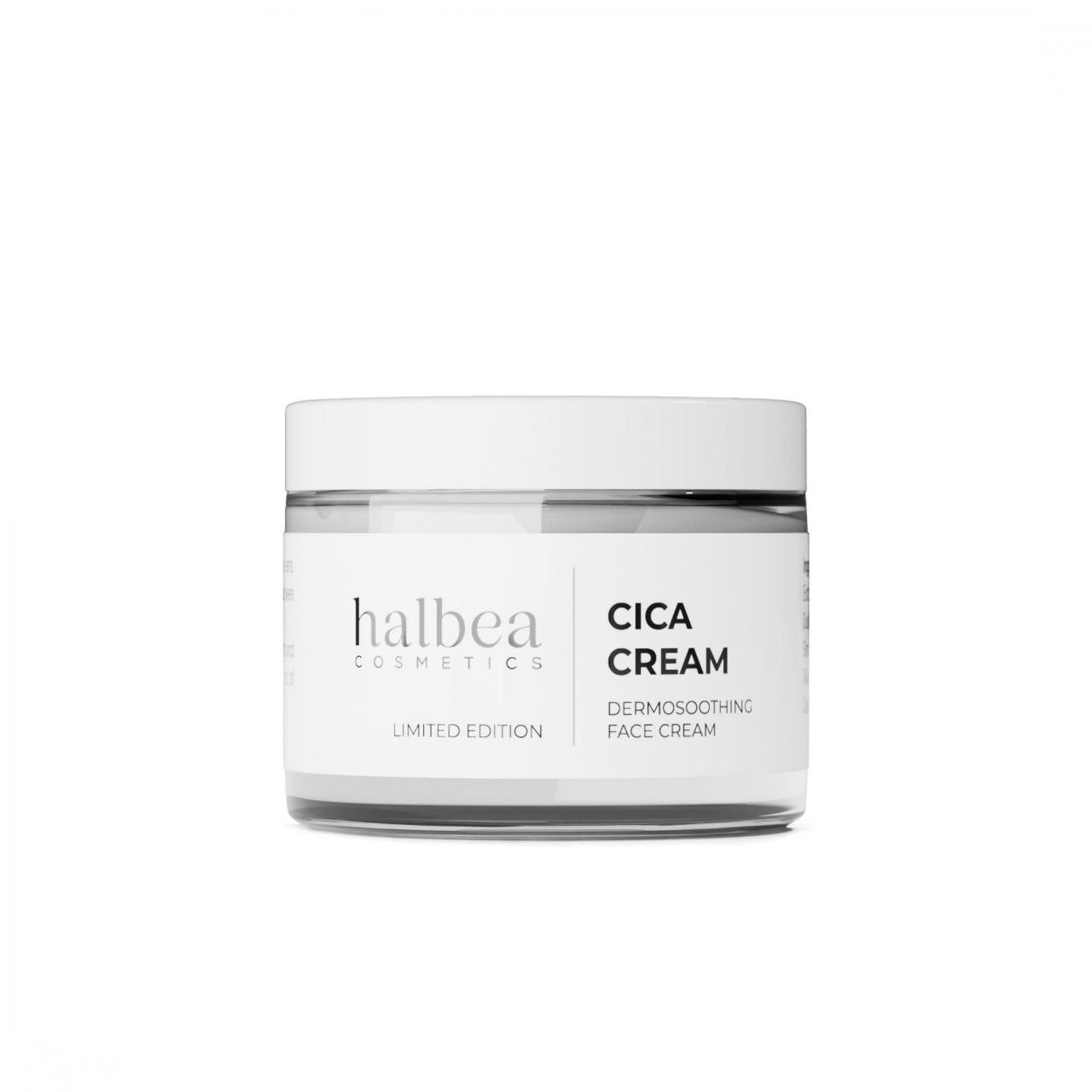 Halbea CICA Cream - SOS Gesichtscreme für empfindliche gerötete Haut - Limited Edition