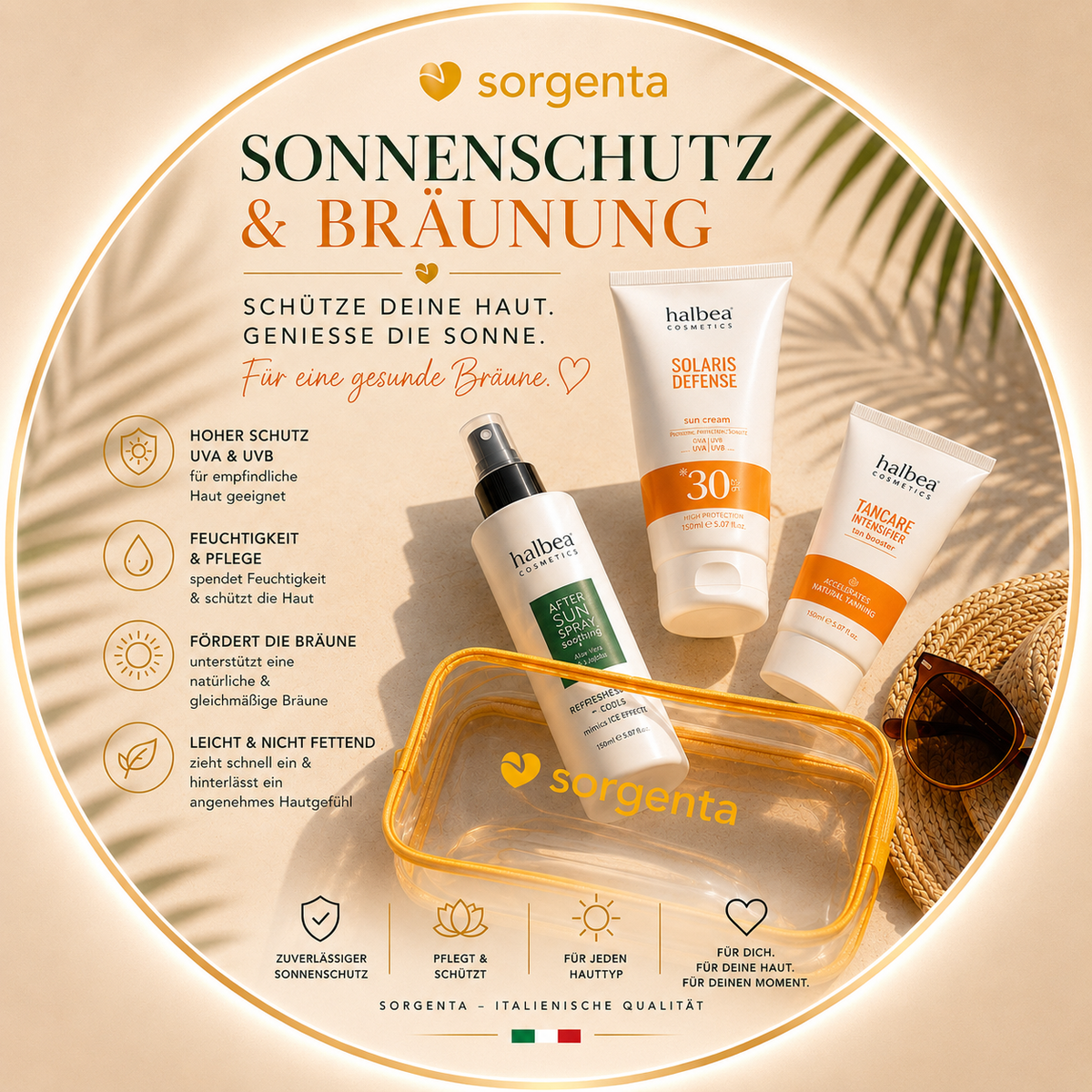 Sonnenschutz & Bräunung