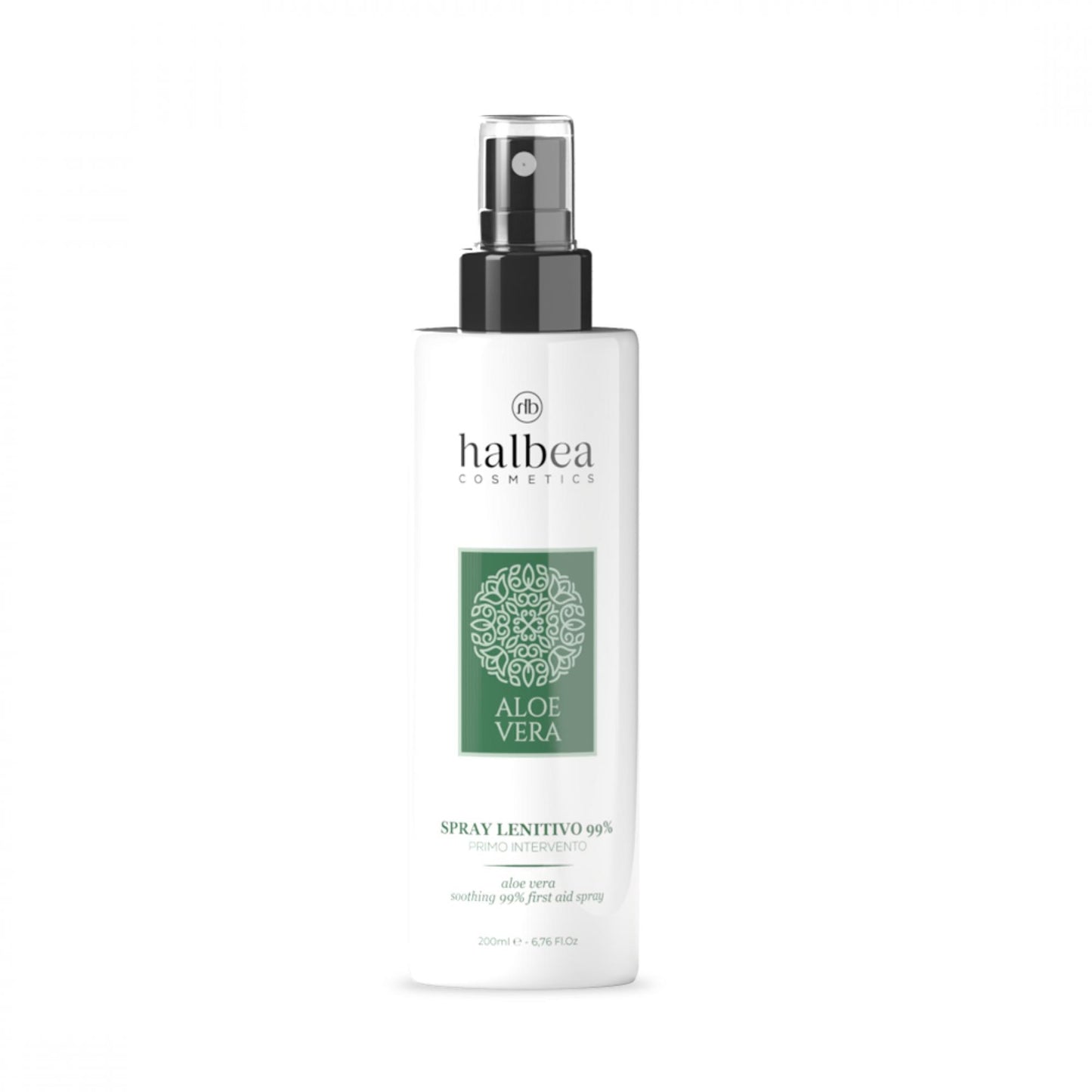Halbea Beruhigungsspray Hautpflege Skincare 99% Erste Hilfe mit Aloe Vera - 200 ml