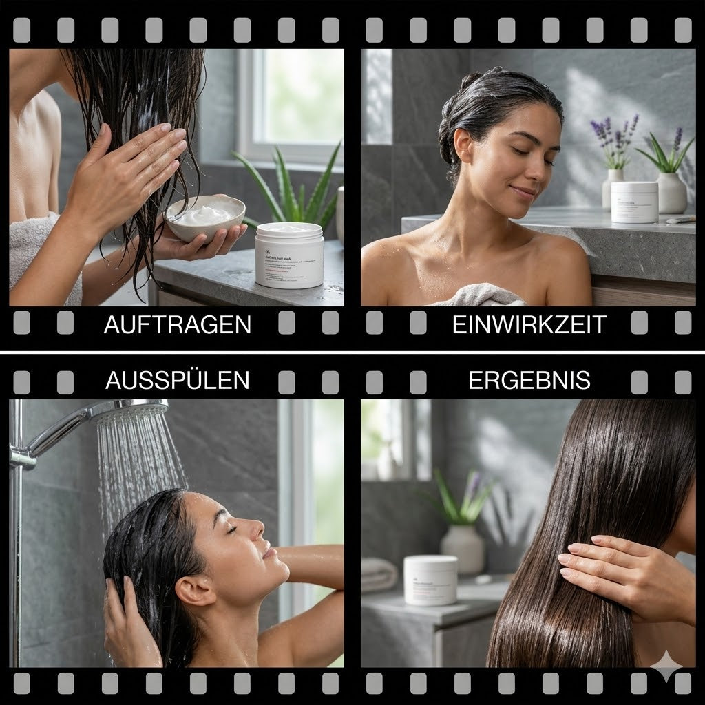 Halbea Anti Loss - Anti-Haarausfall-Haarmaske mit Keratin und Hyaluronsäure