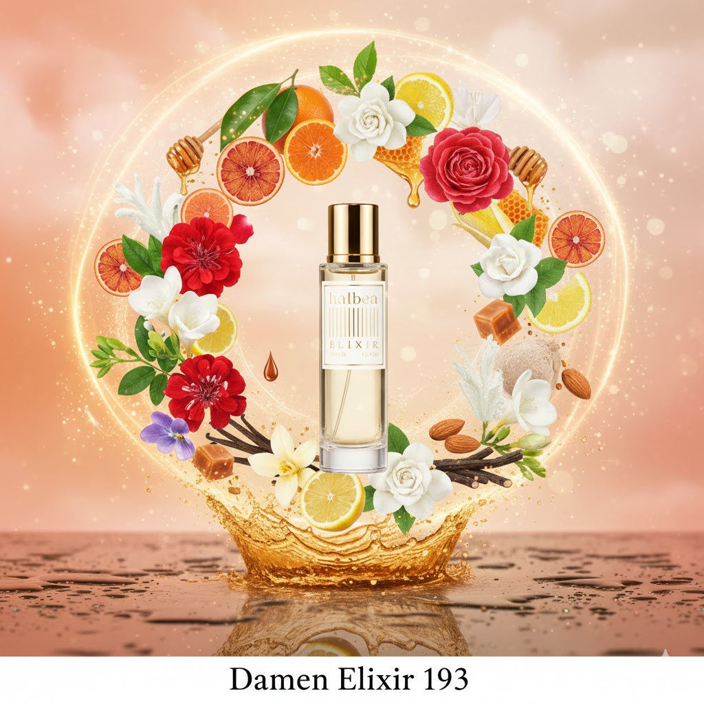 Exotic Venom - Halbea 193 - Luxus Damen Elixir mit Orange Rose Mandel Cashmeran
