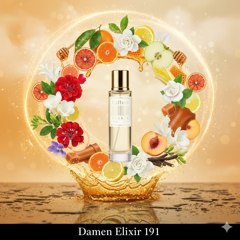 Cocktail - Halbea 191 - Luxus Damen Elixir mit Honig Karamell Orange Pfirsich - süss fruchtig