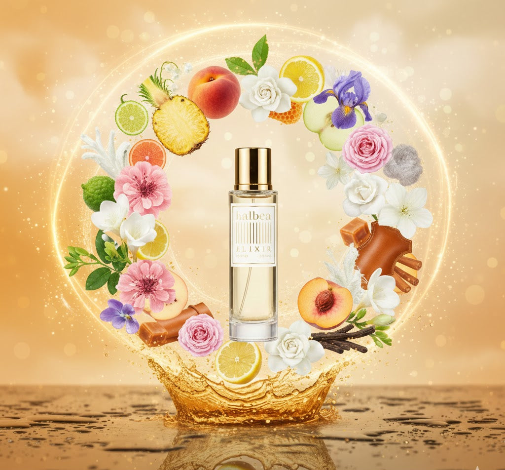 Peach Rose - Halbea 206 - Luxus Damen Elixir mit Aprikose Rose Vanille