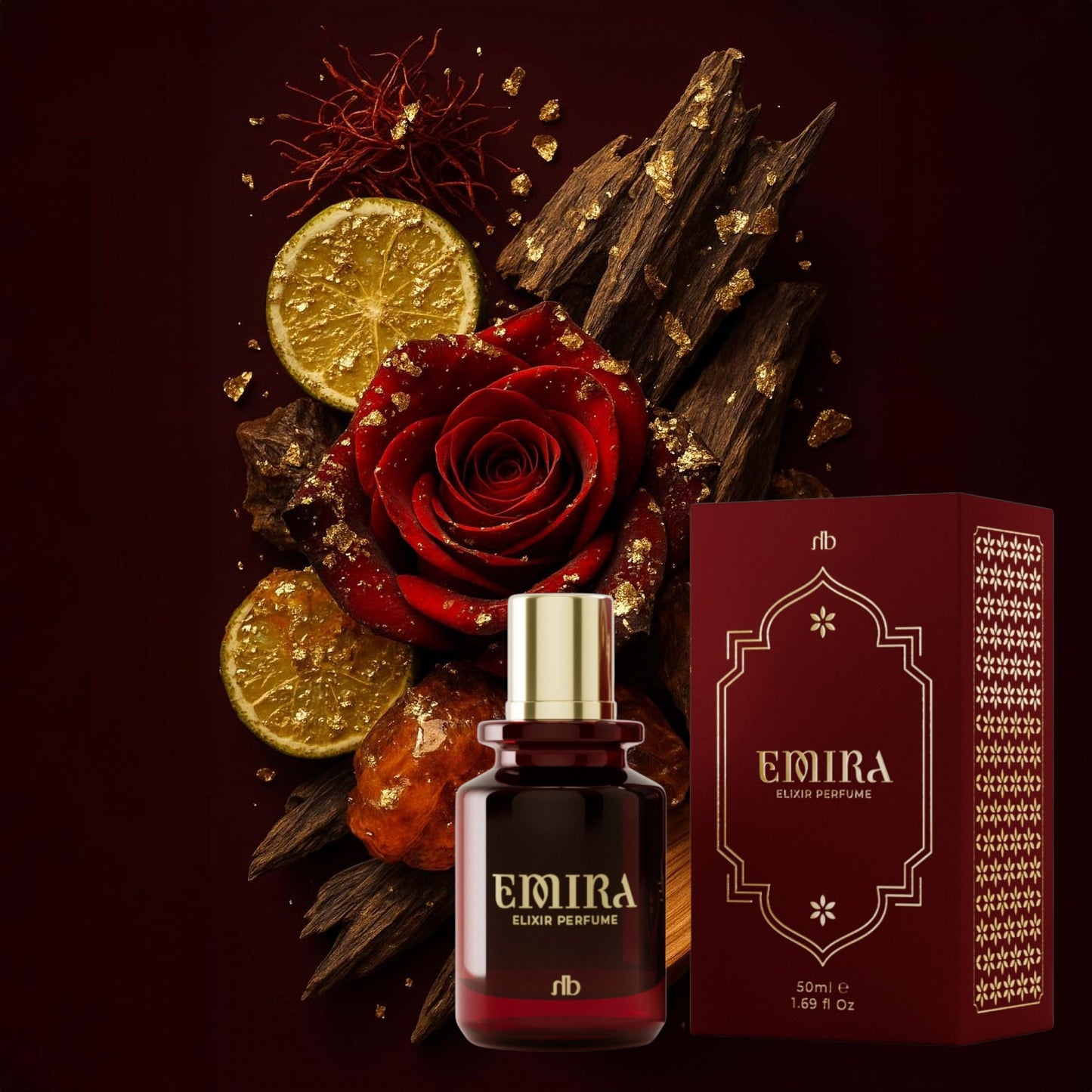 EMIRA - Halbea - Arabische Reise 50ml - Unisex Duft Elixir