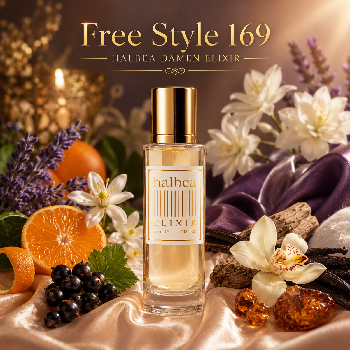 Free Style - Halbea 169 - Liberal Frisch Floral - Luxus Damen Elixir Duft