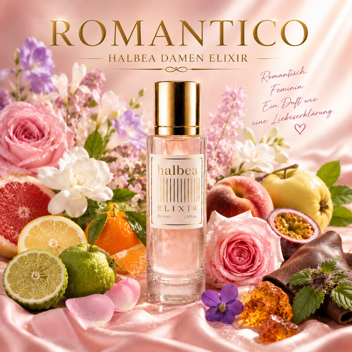 Romantico - Halbea 171 Damen Elixir Duft - Floral-Fruchtig-Feminin