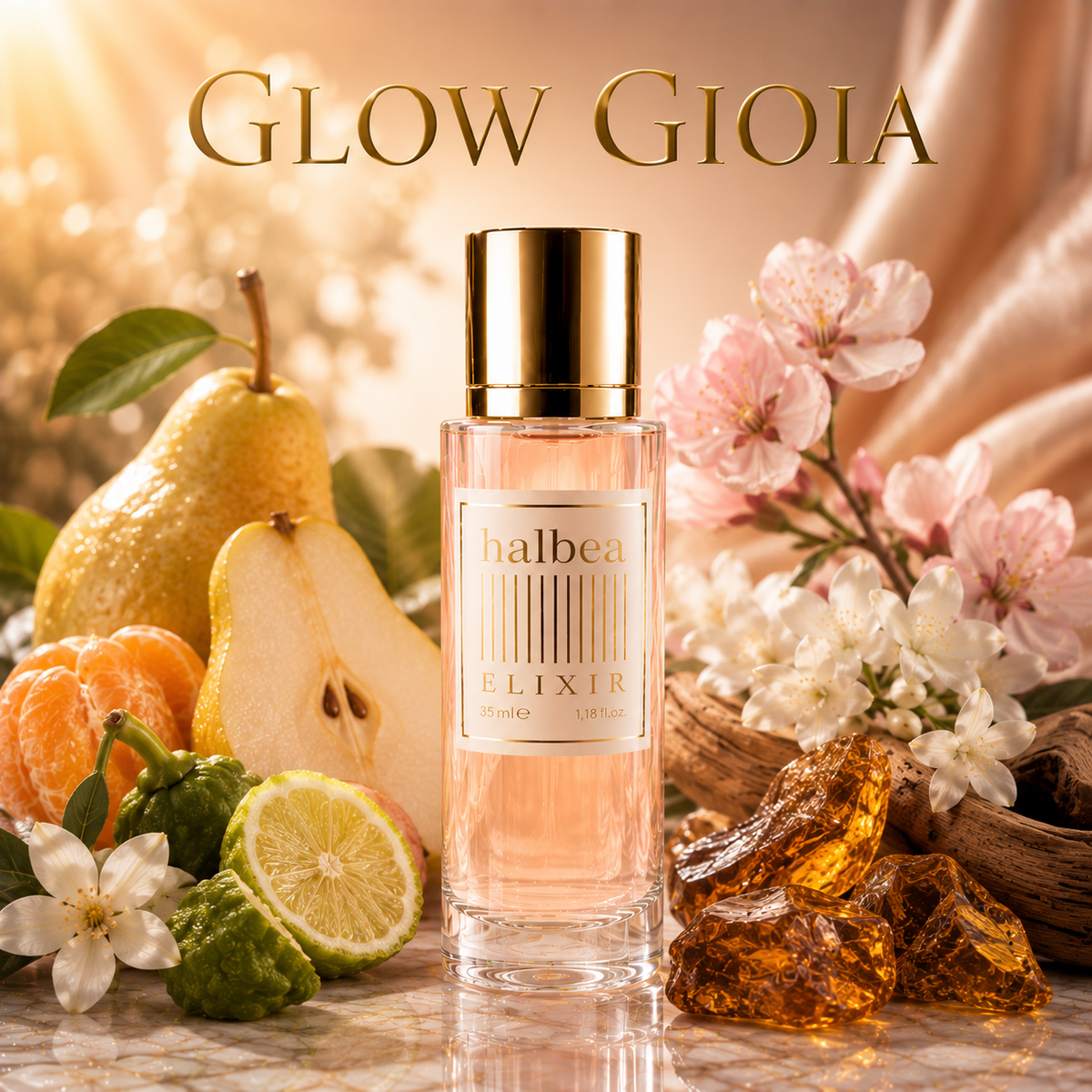 Glow Gioia - Halbea Damen Elixir 178 - Frischer Zarter Duft