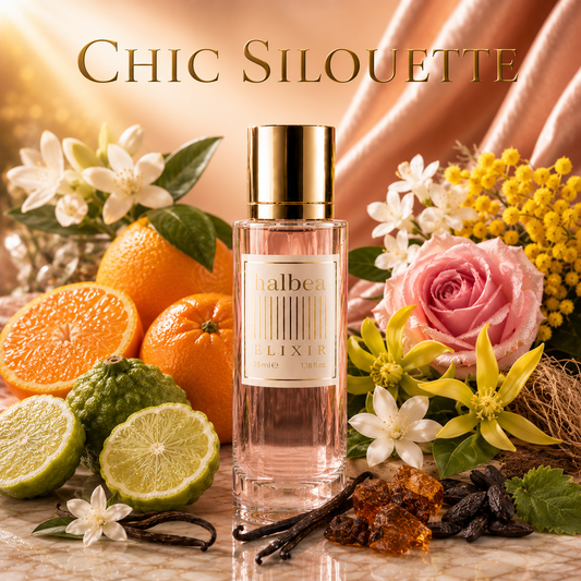 Chic Silouette - Halbea 19 - Luxus Damen Elixir Duft - elegant feminin