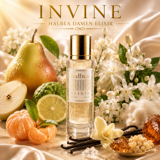 Invine - Halbea 21 - Fruchtige Eleganz - Luxus Damen Elixir Duft - innovative & paradoxe Sinnlichkeit