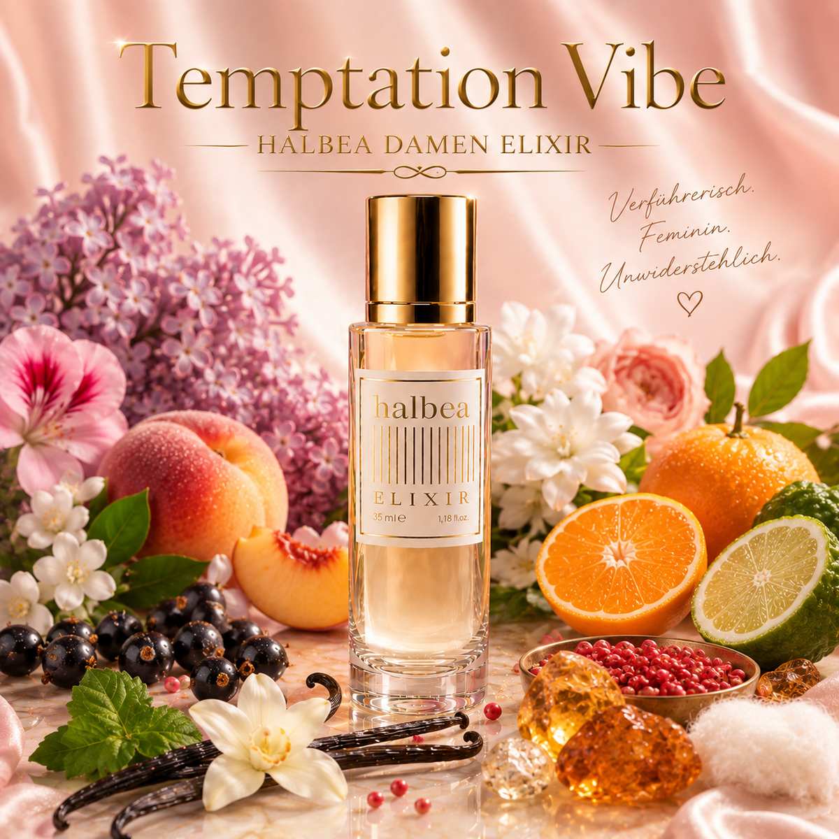 Temptation Vibe - Halbea 3 -  Damen Luxus Elixir