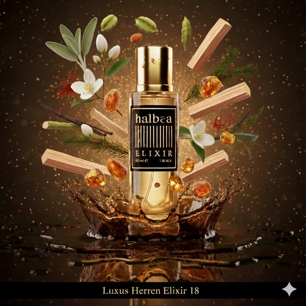 Prestige Luxus -  Halbea 18 - Herren Elixir mit Kardamom Vetiver Vanille
