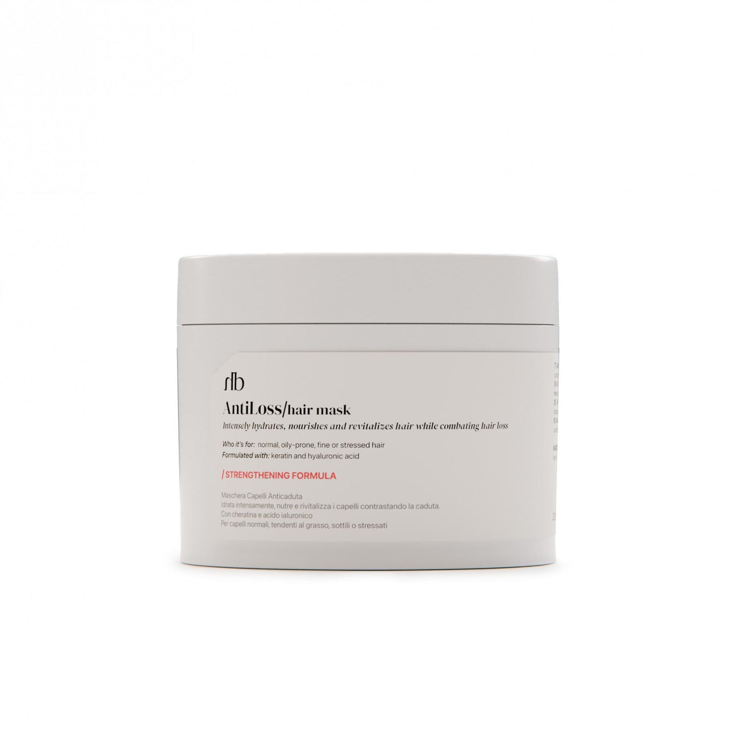 Halbea Anti Loss - Anti-Haarausfall-Haarmaske mit Keratin und Hyaluronsäure