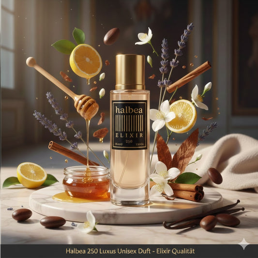 Naxia - Halbea 250 - Luxus Unisex Elixir - Lavendel Honig Vanille