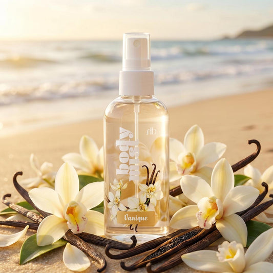 Vanique- Halbea Bodyspray Körperspray - Vanille Gourmand Duft 150ml