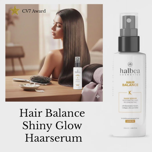Halbea - Hair Balance - Leave-In Haircare Shiny mit Keratin + Keratin - vegan