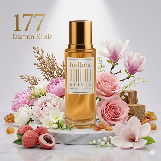 Lady Poise - Halbea 177 - Luxus Damen Elixir  - Floral-Frisch & Romantisch