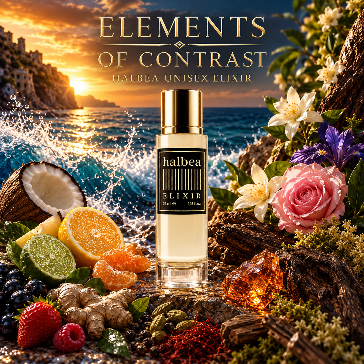 Elements of Contrast - Halbea 198 - Luxus Unisex Elixir