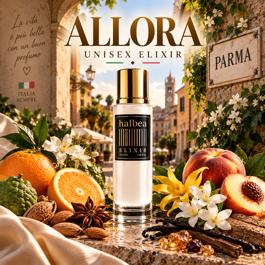 Allora - Halbea Elixir 197 – Luxus Unisex Elixir - Sinnlich, gourmandig & elegant