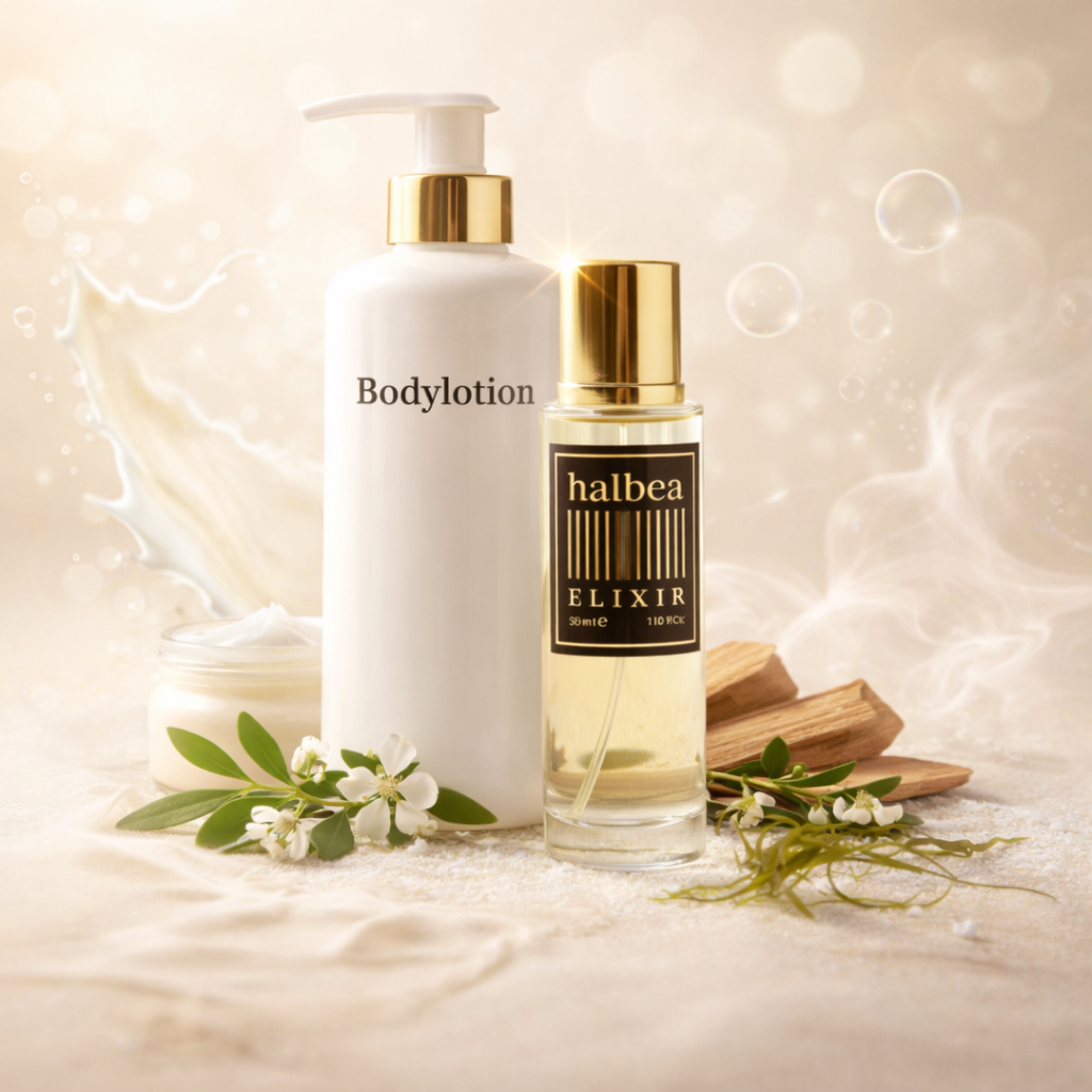 Skin Scent mit Creamy-Vibe - Halbea 39 - Luxus Unisex Elixir Duft