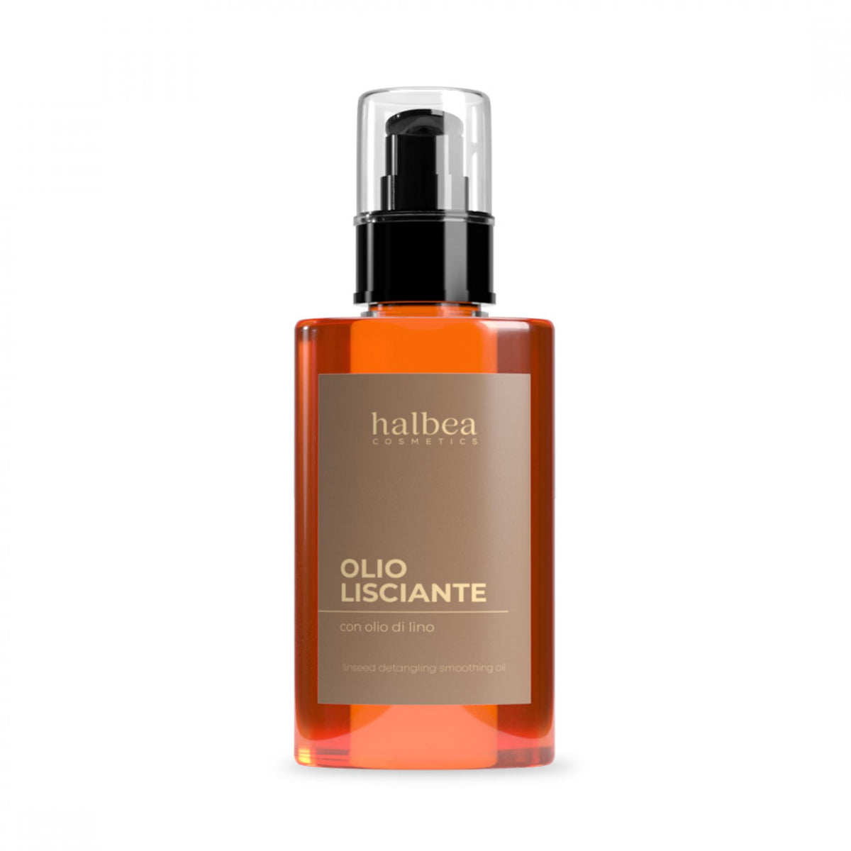 Halbea Olio Lisciante Glättendes Anti-Frizz Haaröl mit Leinsamenöl für glänzendes Haar