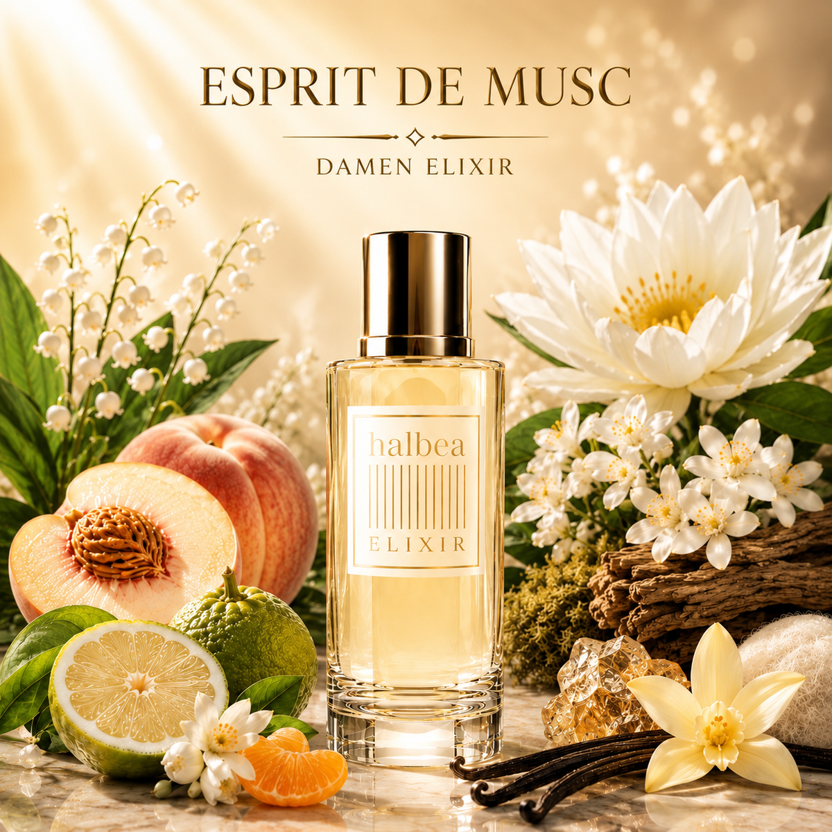 Esprit de Musc - Halbea 272 - Damen Elixir - Duftlayering Hype