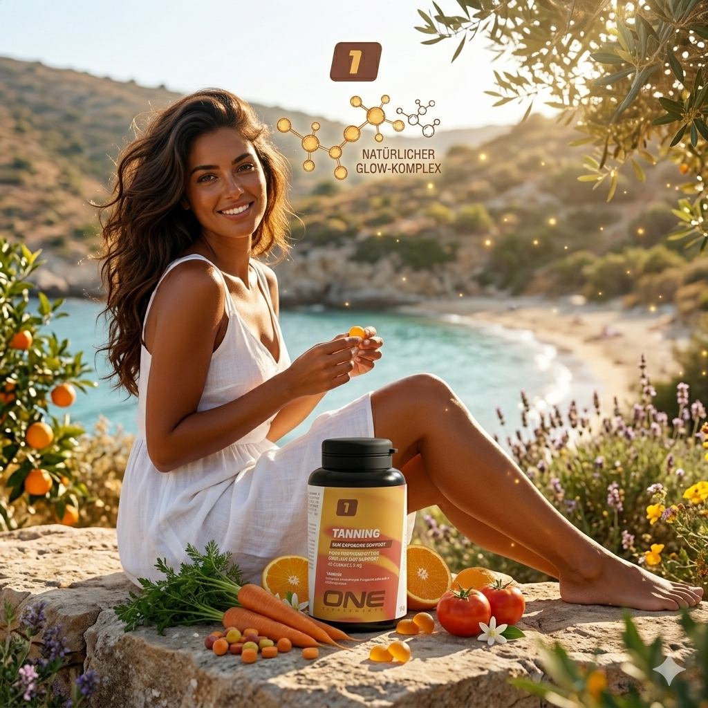 ONE Tanning Gummies - Beta Carotin - Bräunungs-Boost