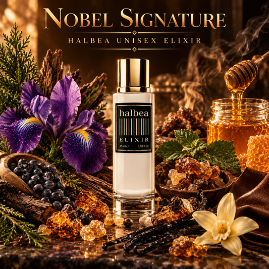 Nobel Signature - Halbea 151 - Luxus Unisex Elixir - Pudrig Orientalisch Holzig
