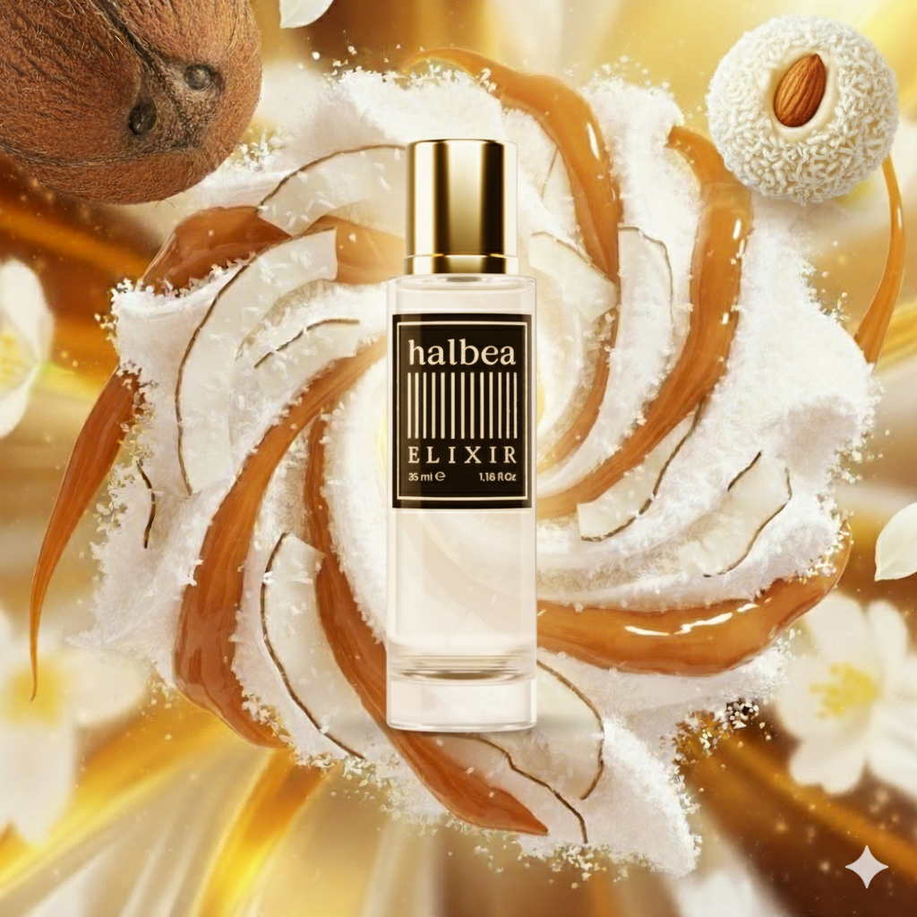 Cocos Dream mit Karamell - Halbea 241 - Luxus Unisex Elixir Duft