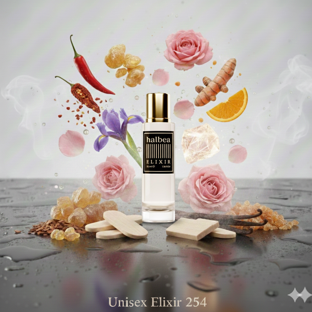Something Special - Halbea 254 - Luxus Unisex Elixir Duft mit Chili Karamell Rose Vanille