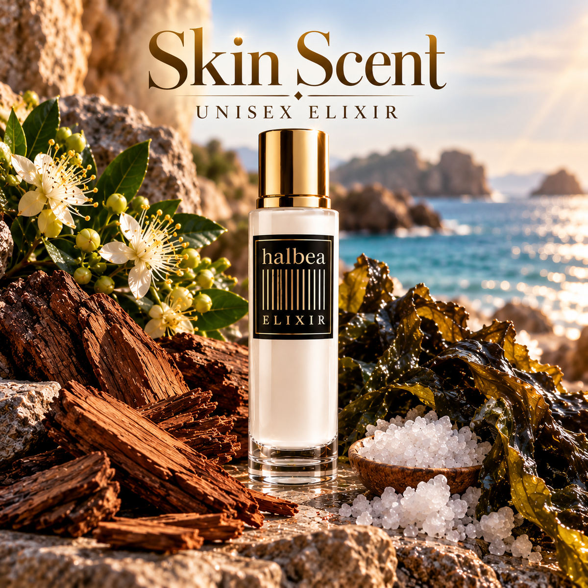 Skin Scent mit Creamy-Vibe - Halbea 39 - Luxus Unisex Elixir Duft