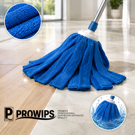 PROWIPS - Professioneller Supermikrofaser Mopp