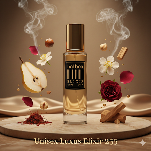 Luxus Unisex Elixir - Halbea 255 - Signature Duft mit Birne Haselnuss Safran Vanille