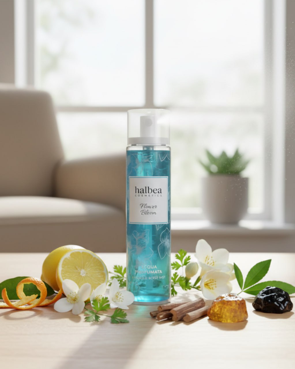 Halbea - Körperspray Duft Layering Body Mist Duftwasser Flower Bloom 100ml