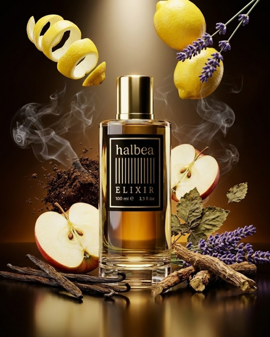 Statement - Halbea 179 - Luxus Herren Elixir Duft mit Zitrone Lavendel Apfel