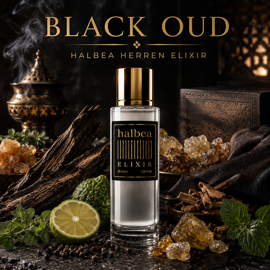 Black Oud - Halbea 235 - Luxus  Herren Elixir - Würzig-Harzig Orientalisch