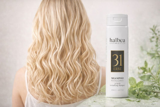 Halbea - 31 Kräuter Öl Shampoo Revitalisierende Haarpflege - Detox für gesundes Haar