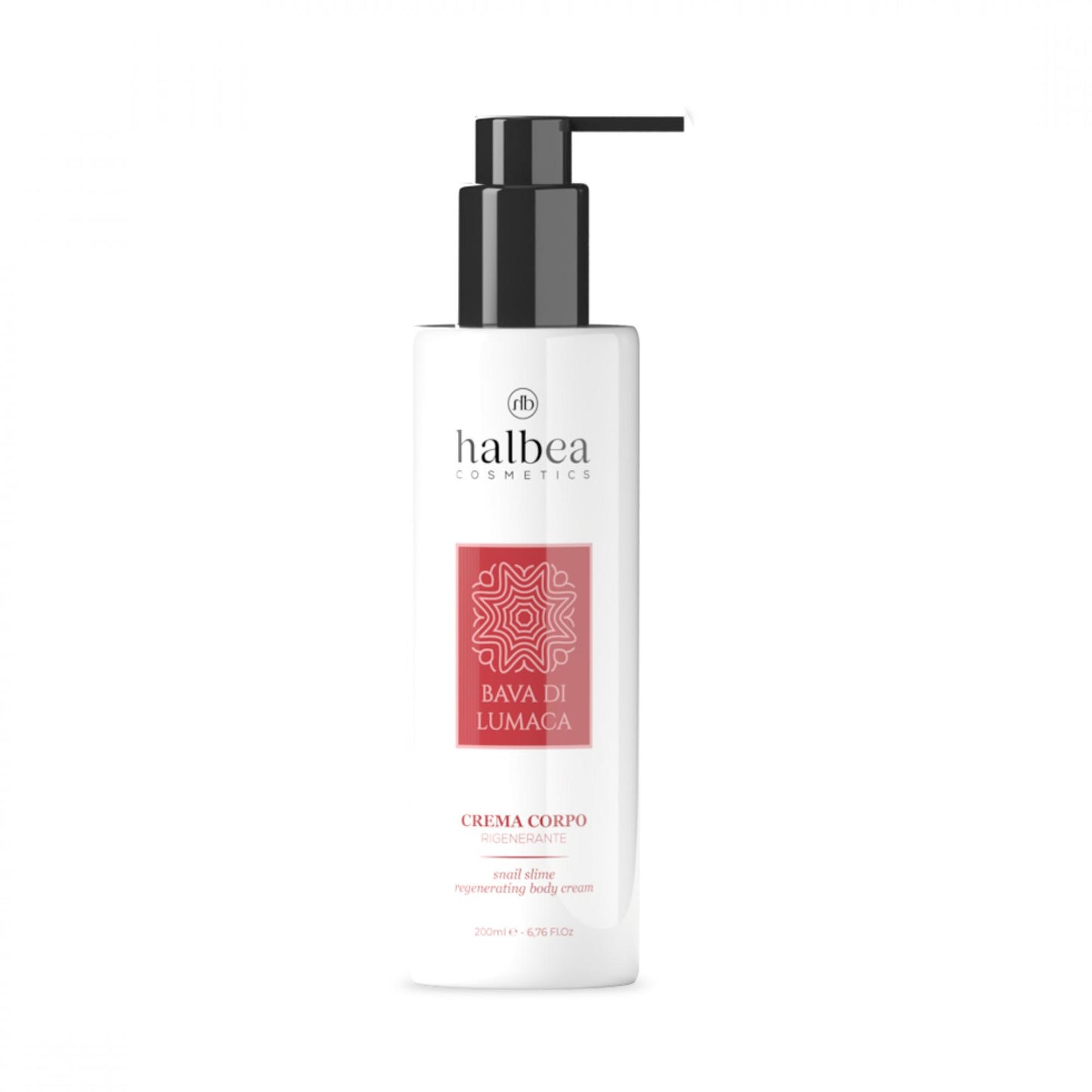 Halbea Bava di Lumaca Körpercreme – Regenerierende Premium Körperpflege mit Schneckenschleim 200ml
