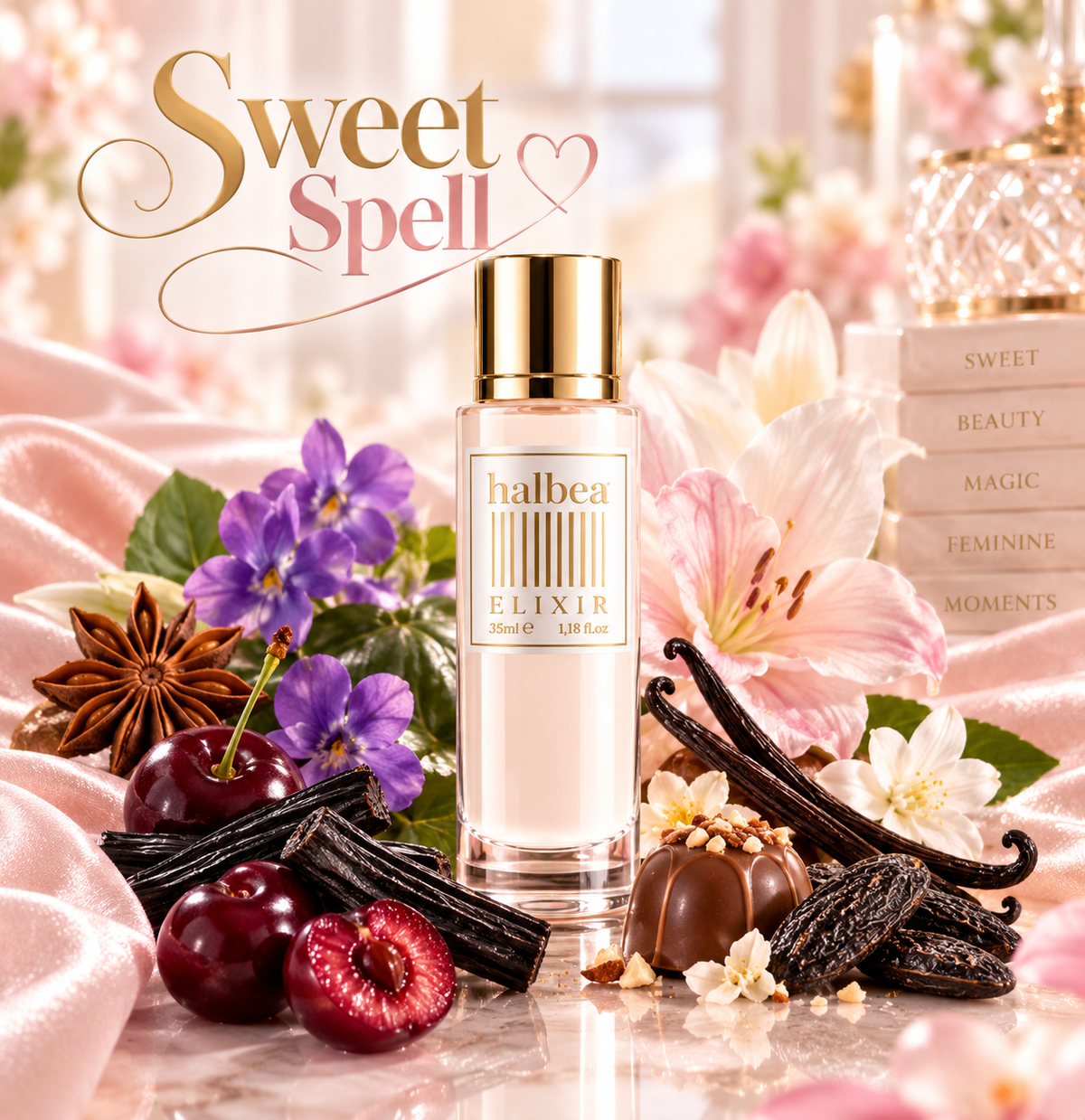 Sweet Spell - Halbea 207 - Damen Luxus Elixir - Süss Orientalisch Gourmand