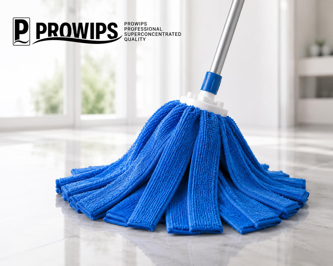 PROWIPS - Professioneller Supermikrofaser Mopp