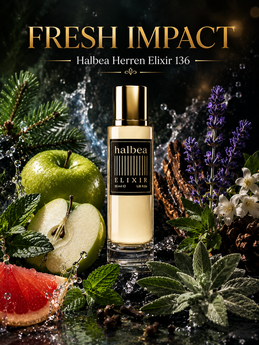 Fresh Impact - Halbea 136 - Luxus Herren Elixir