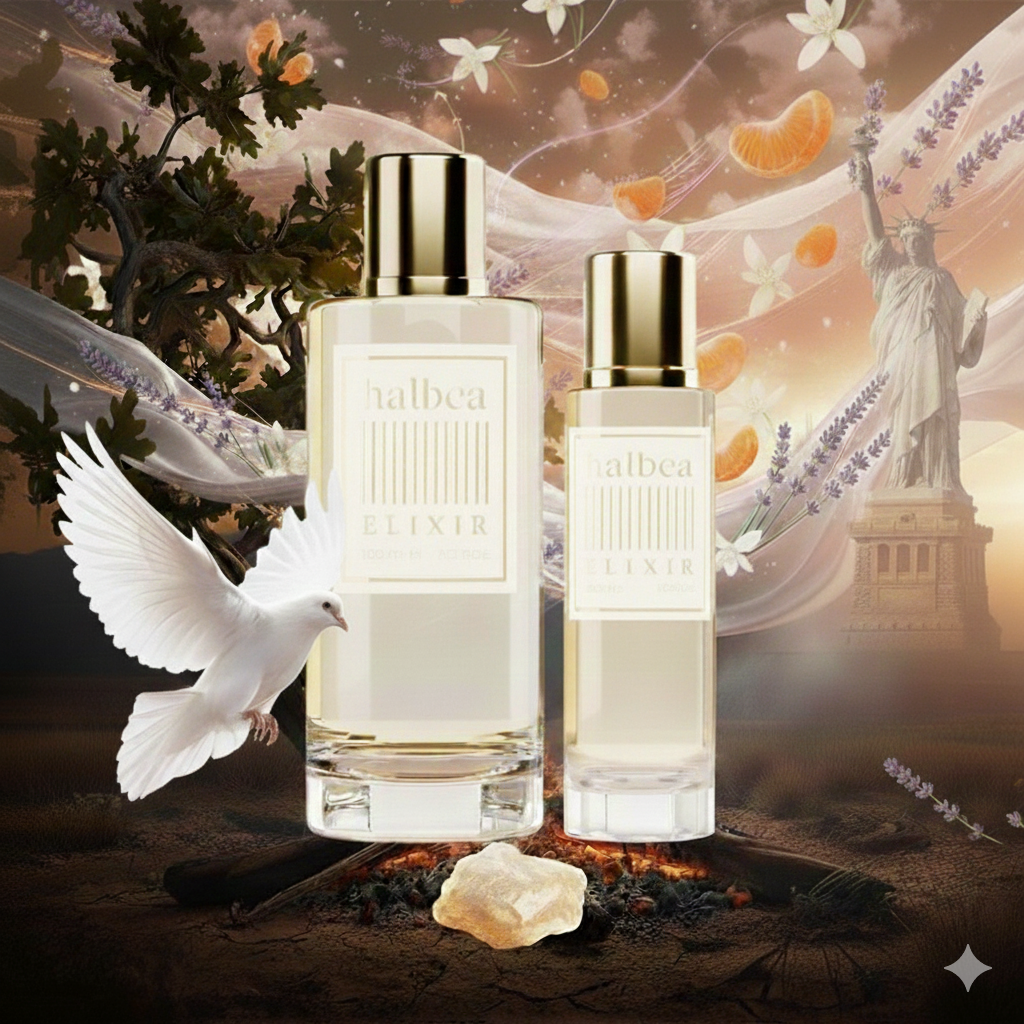 Free Style - Halbea 169 - Frisch Floral - Luxus Damen Elixir Duft mit Lavendel Mandarine