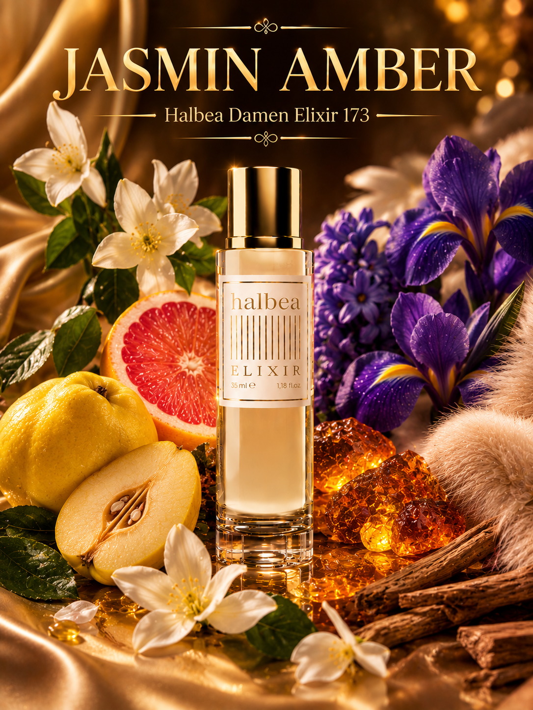Jasmin Amber - Halbea 173 - Luxus Damen Elixir -