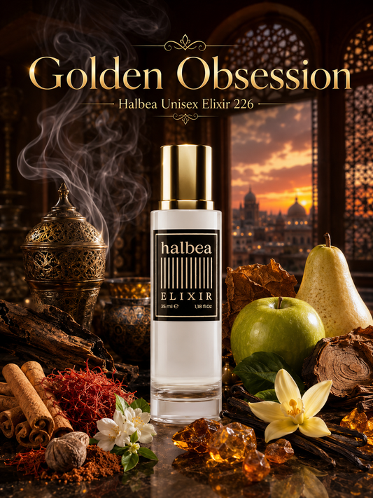 Golden Obsession - Halbea 226 - Luxus Unisex Elixir - Gourmand-Orientalisch