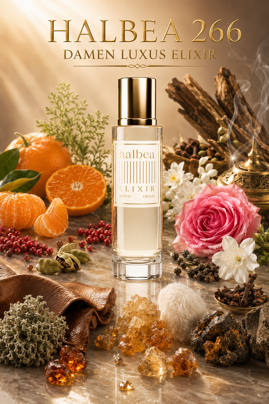 Aura Oud Rose - Halbea 266 - Luxus Damen Elixir - intensiv & charakterstark