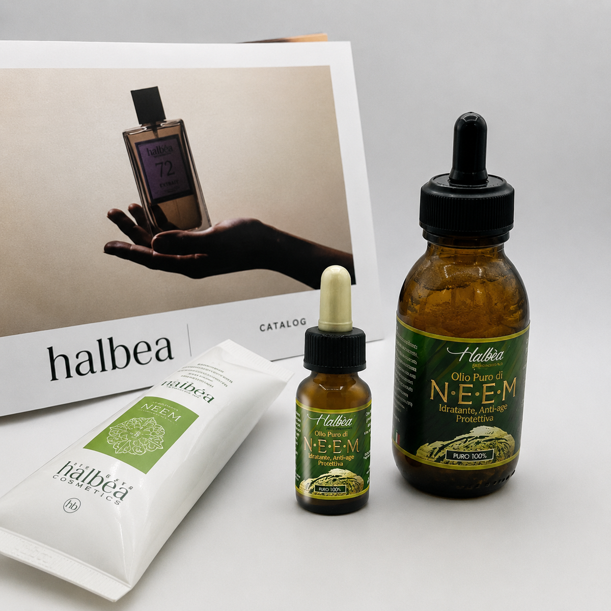 Halbea Bio Neemöl 100 % – Natürliches Pflegeöl für Haut & Körper