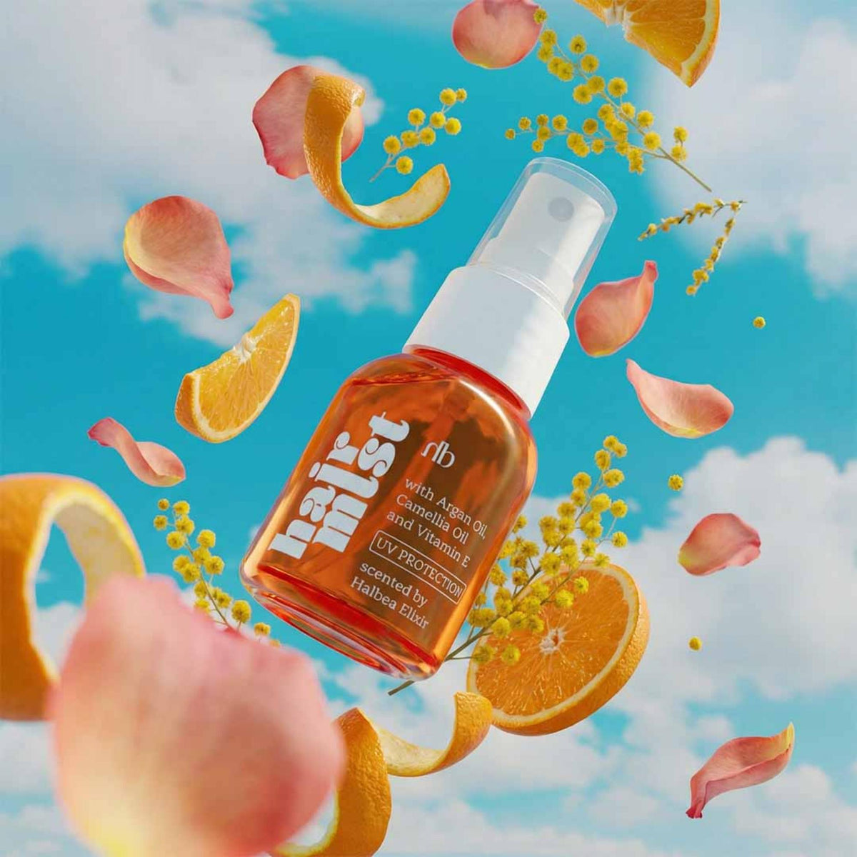 Halbea - Chic Silouette 19 - Hair Mist Haarparfüm mit UV-Schutz + Arganöl - elegant feminin