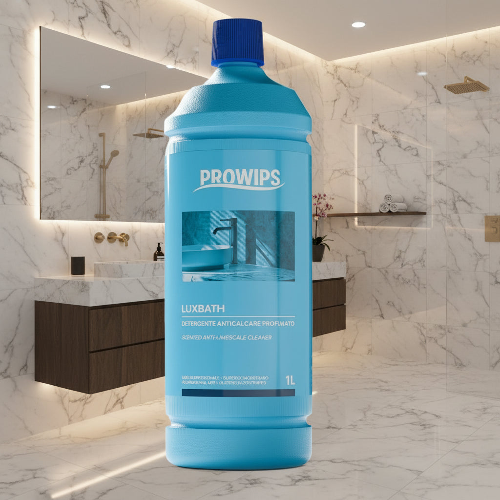 PROWIPS LUXBATH 💎 Duftender Soforteffekt Profi Entkalker Badreiniger HCCAP hochkonzentriert