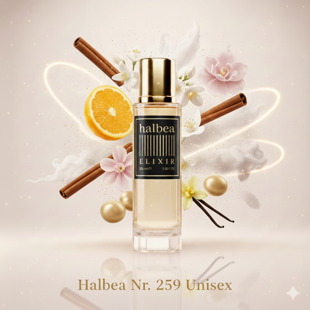 Secret Oud - Halbea - Luxus Unisex Elixir Duft mit Zimt Tuberose Vanille