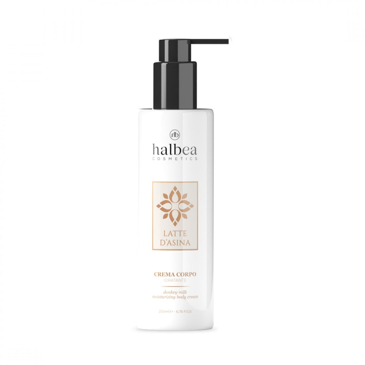 Halbea - Körpercreme mit Eselsmilch - Feuchtigkeitsspendende Bodylotion